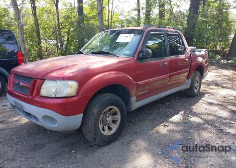 2001 Ford Explorer Sport Trac из США, поврежденный, VIN 1FMZU67EX1UA94698